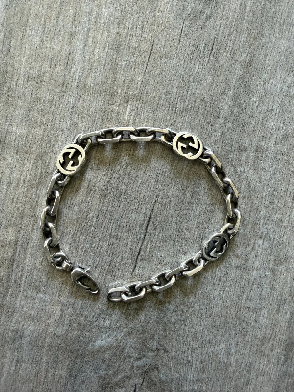 Gucci bracelet interlocking